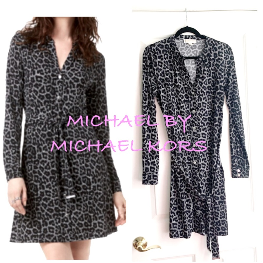 EUC MICHAEL KORS print dress M